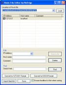 Host File Editor